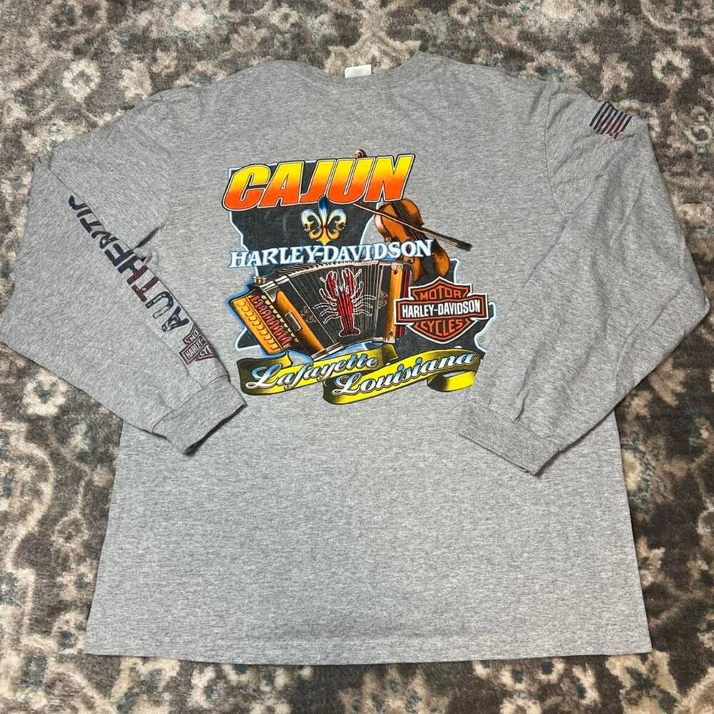 Harley-davidson Men's Grey T-shirt